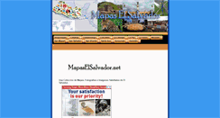 Desktop Screenshot of mapaselsalvador.net